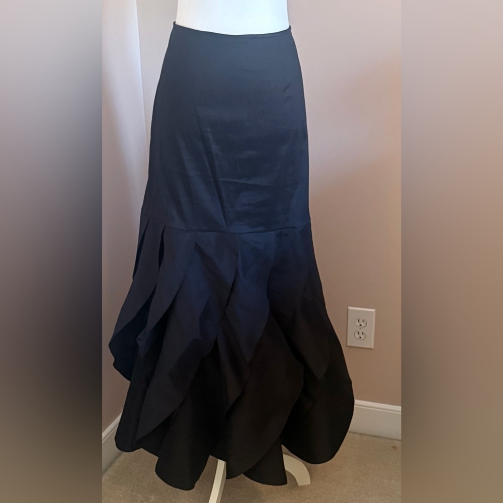 Chic Black A-Line Women's Skirt